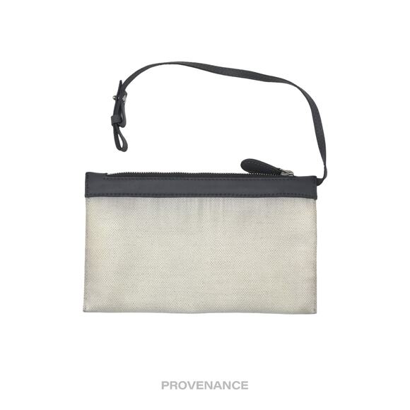 🔴 Balenciaga Zip Pouch Wallet - Canvas Gray - Picture 2 of 7